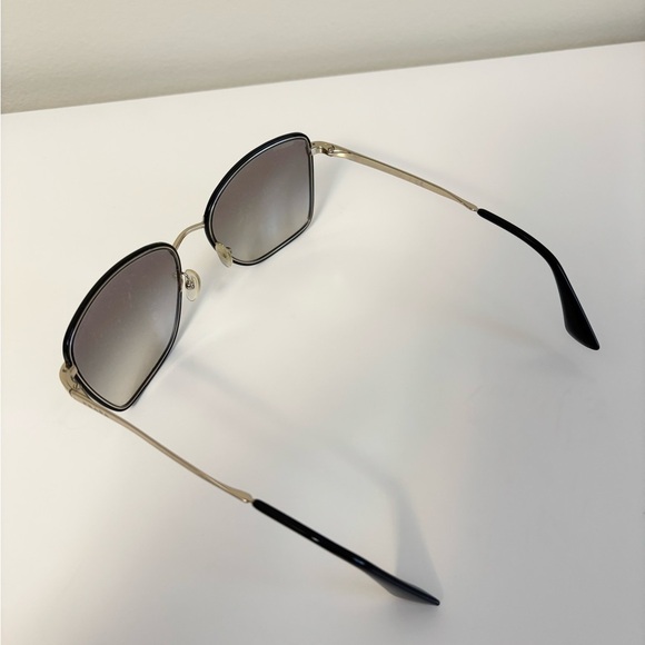 Prada Gradient Sunglasses SPR 525 Black Gold - Picture 10 of 16